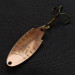 Vintage   Thomas Buoyant, 3/16oz copper fishing spoon #18101