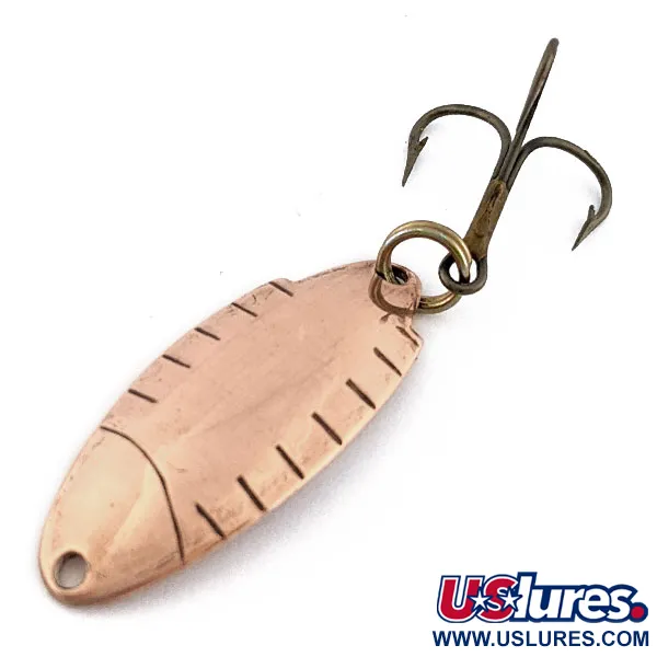 Vintage   Thomas Buoyant, 3/16oz copper fishing spoon #18101