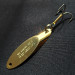 Vintage  Acme Kastmaster, 1/2oz gold fishing spoon #18102