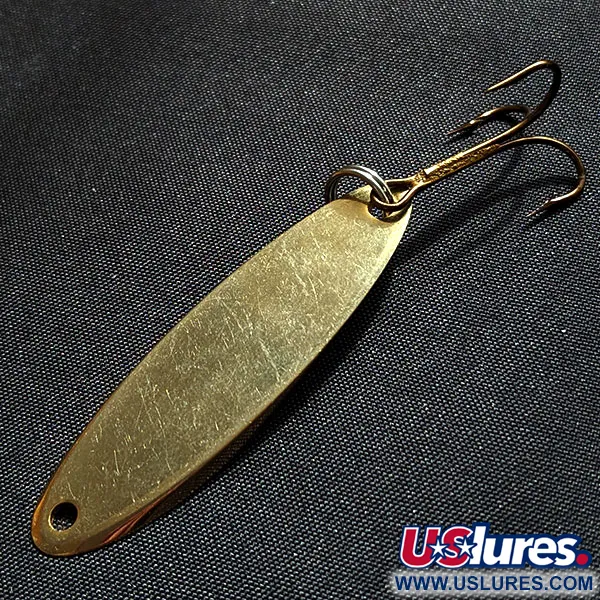 Vintage Acme Kastmaster, 3/8oz gold fishing spoon #18106