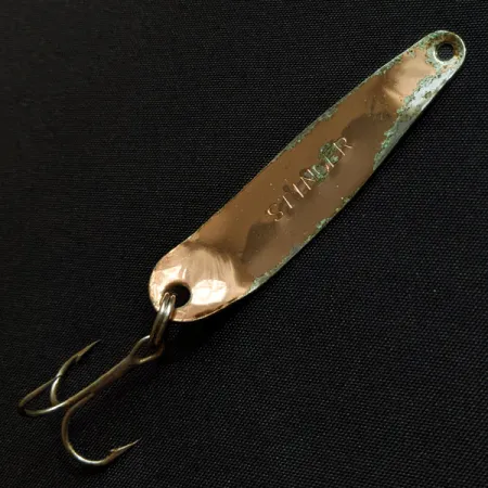 Vintage Advance tackle Stinger Scorpio , 1/8oz Copper fishing spoon #18116