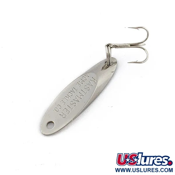 Vintage Acme Kastmaster, 1/8oz nickel fishing spoon #18134