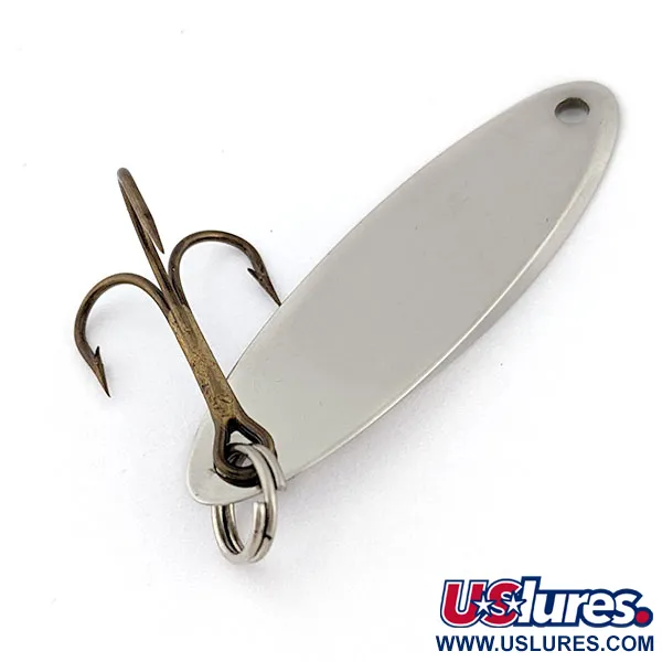 Vintage Acme Kastmaster, 1/4oz nickel fishing spoon #18138