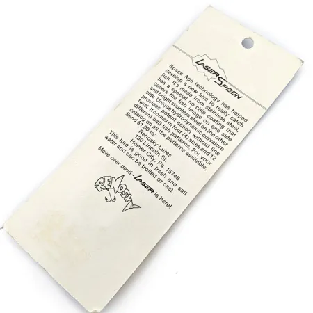 Renegade Renosky Laser Spoon, 1/4oz fishing spoon #18141