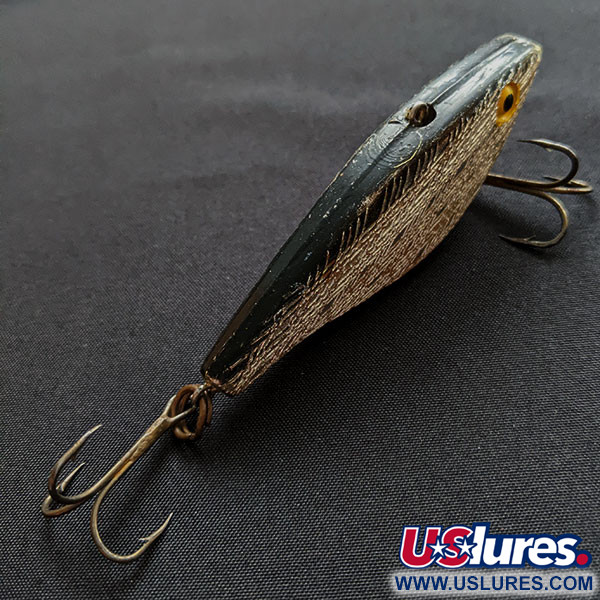 Vintage   Rebel Racket Shad, 1/2oz silver fishing lure #18142