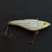 Vintage   Rebel Racket Shad, 1/2oz silver fishing lure #18142