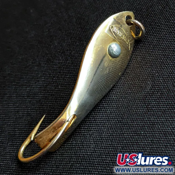 Vintage Nungesser Troller Nungesser, 1/16oz gold fishing spoon #18143