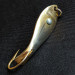 Vintage  Nungesser Troller Bait Co Nungesser, 1/16oz gold fishing spoon #18143