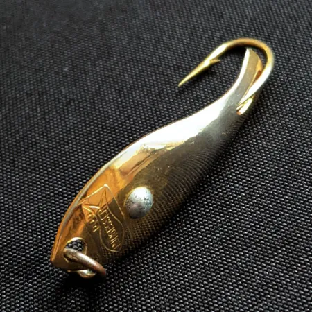 Vintage Nungesser Troller Nungesser, 1/16oz gold fishing spoon #18143