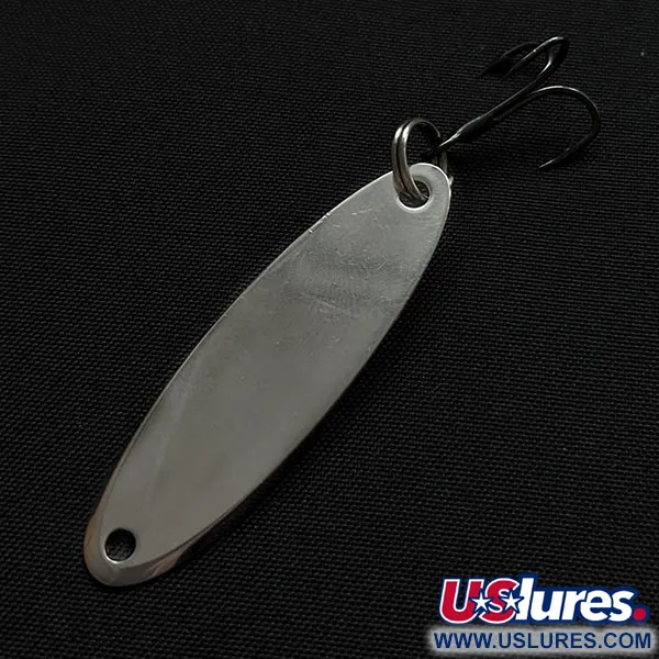 Vintage Acme Kastmaster, 1/4oz nickel fishing spoon #18151