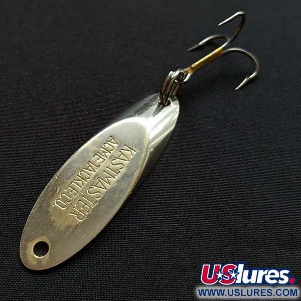 Vintage Acme Kastmaster, 1/2oz gold fishing spoon #18157