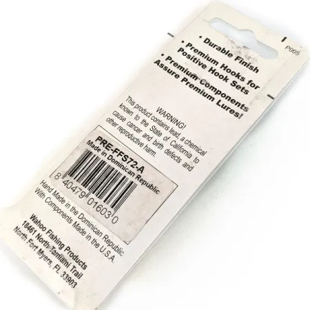 Wahoo Key Largo Swim'n Fin (Rattle), 2/5oz silver fishing spoon #18160