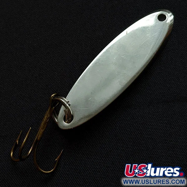 Vintage Acme Kastmaster, 3/8oz nickel fishing spoon #18161