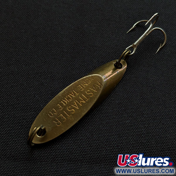 Vintage  Acme Kastmaster, 1/8oz brass fishing spoon #18168