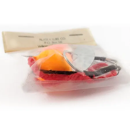 Alaska lure Alaska Lure  Drifter Lure, 1/4oz orange spinning lure #18170