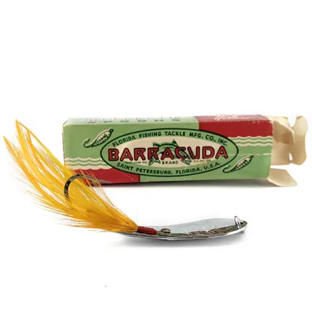 Barracuda Reflecto #3, 2/5oz nickel fishing spoon #18172