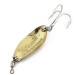  Luhr Jensen Lil' Kroc (Krocodile Stubby), 3/16oz gold fishing spoon #18179