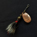 Vintage   Mepps Aglia 0 Dressed, 3/32oz copper spinning lure #18184