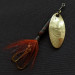 Vintage  Yakima Bait Worden’s Original Rooster Tail, 1/8oz gold spinning lure #18191