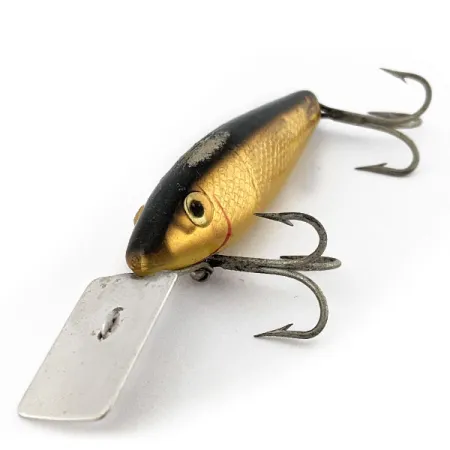 Vintage L&S Bait Mirro lure L&S Bait Company MirrOlure Sinker , 1/4oz gold fishing lure #18192