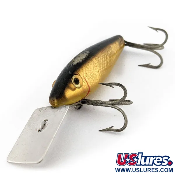 Vintage  L&S Bait Mirro lure L&S Bait Company MirrOlure Sinker , 1/4oz gold fishing lure #18192