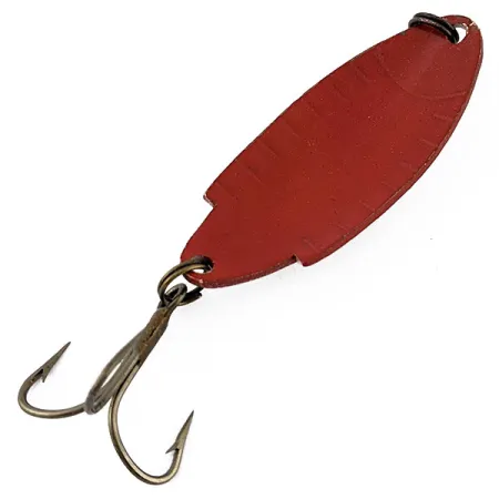 Vintage ​Thomas Buoyant, 1/4oz Pearl/red fishing spoon #18194