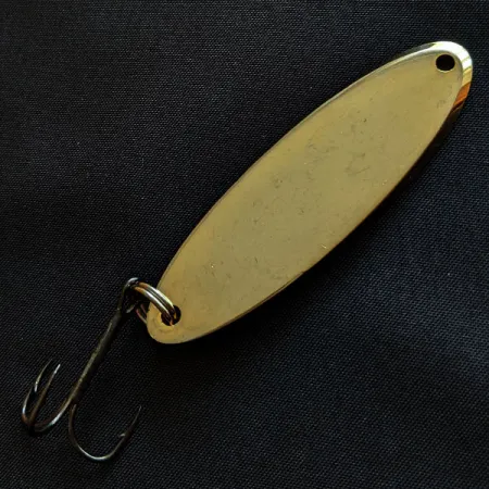 Vintage Acme Kastmaster, 1oz gold fishing spoon #18198