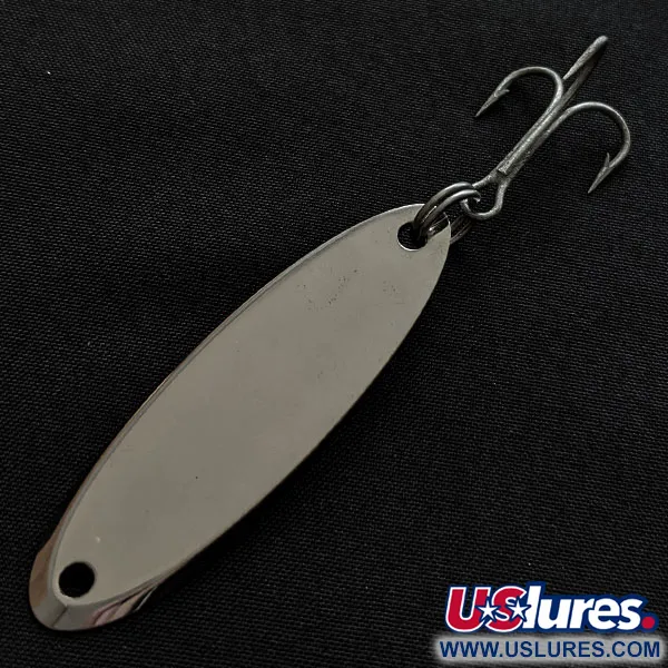 Vintage Acme Kastmaster, 1/2oz nickel fishing spoon #18199