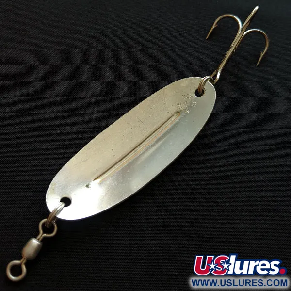 Vintage Williams Wabler W50, 1/2oz silver fishing spoon #18200