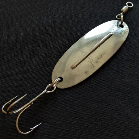 Vintage Williams Wabler W50, 1/2oz silver fishing spoon #18200