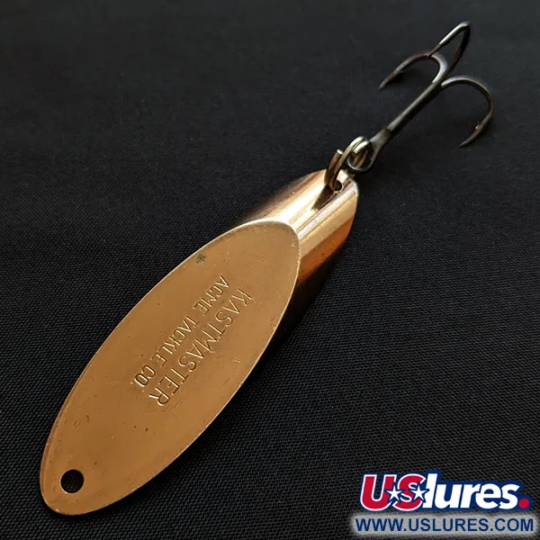 Vintage Acme Kastmaster, 1oz copper fishing spoon #18206
