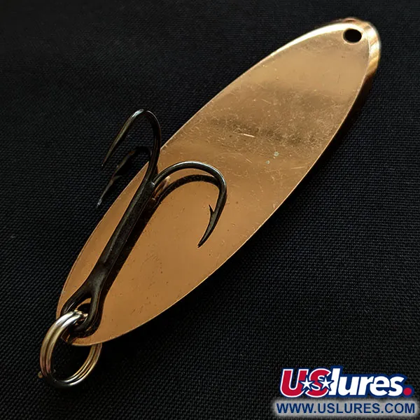 Vintage Acme Kastmaster, 1oz copper fishing spoon #18206
