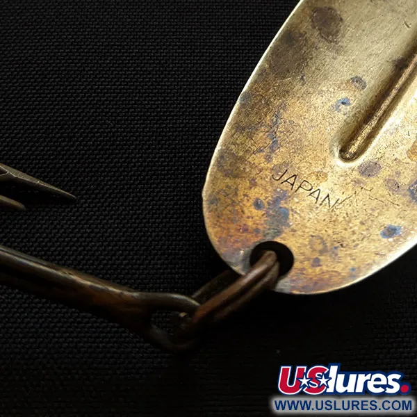 Vintage Herter's Markinac Spoon, 1/2oz brass fishing spoon #18210