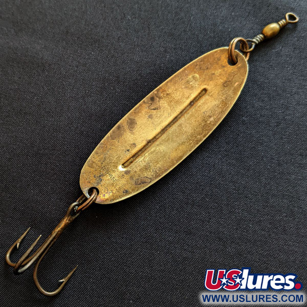 Vintage   Herter's Markinac Spoon, 1/2oz brass fishing spoon #18210