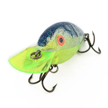 Vintage Rebel Crank R, 1/3oz green fishing lure #18212
