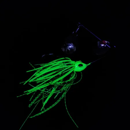 Vintage Strike King Premier Plus Spinnerbait Colorado, 2/5oz gold spinning lure #18224