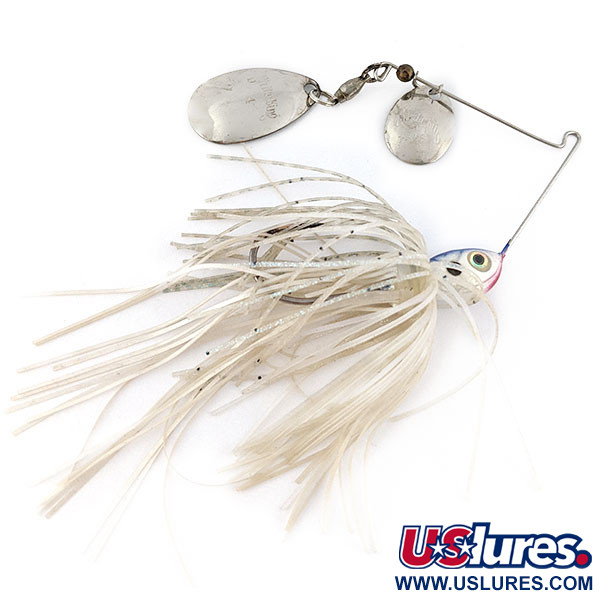 Vintage   Strike King Premier Plus Spinnerbait Colorado, 1/2oz nickel spinning lure #18226