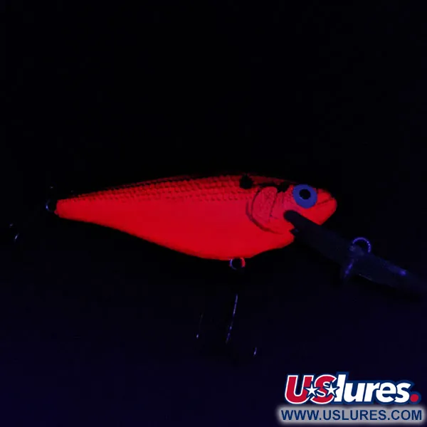 Vintage   Cotton Cordell C.C. Shad UV, 1/3oz red fishing lure #18228