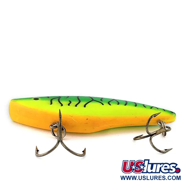 Vintage Berkley Frenzy Rattl'R, 1/2oz Fire Tiger fishing lure #18234