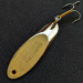 Vintage  Acme Kastmaster, 3/4oz gold fishing spoon #18241