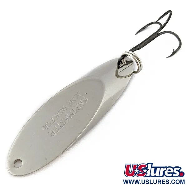 Vintage Acme Kastmaster, 1oz nickel fishing spoon #18245