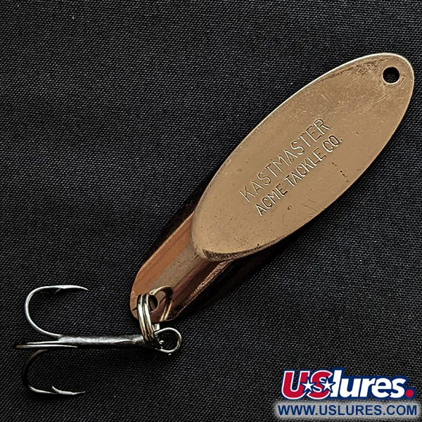 Vintage Acme Kastmaster, 1oz copper fishing spoon #18248
