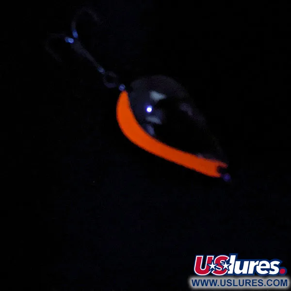 Vintage Acme K.O. Wobbler, 3/4oz orange/gold fishing spoon #18251