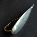 Vintage   Johnson Silver Minnow, 2/5oz silver fishing spoon #18257