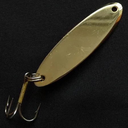 Vintage Acme Kastmaster, 3/4oz gold fishing spoon #18259