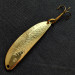 Vintage  Acme Side-Winder, 1/3oz gold fishing spoon #18265