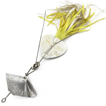 Vintage Fred Arbogast Hawaiian Wiggler No. 2-1/2 Sputterfuss Frog, 3/4oz Frog spinning lure #18268