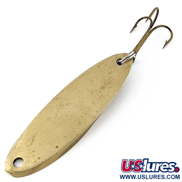 Vintage Acme Kastmaster, 1/2oz brass fishing spoon #18269