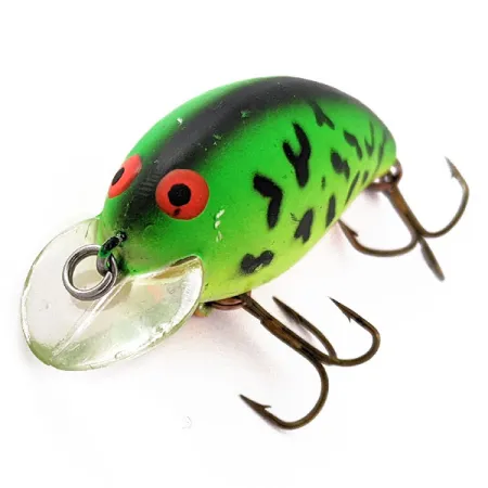 Vintage Bomber model A , 1/3oz fire tiger fishing lure #18278