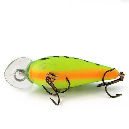 Vintage Bomber model A , 1/3oz fire tiger fishing lure #18278